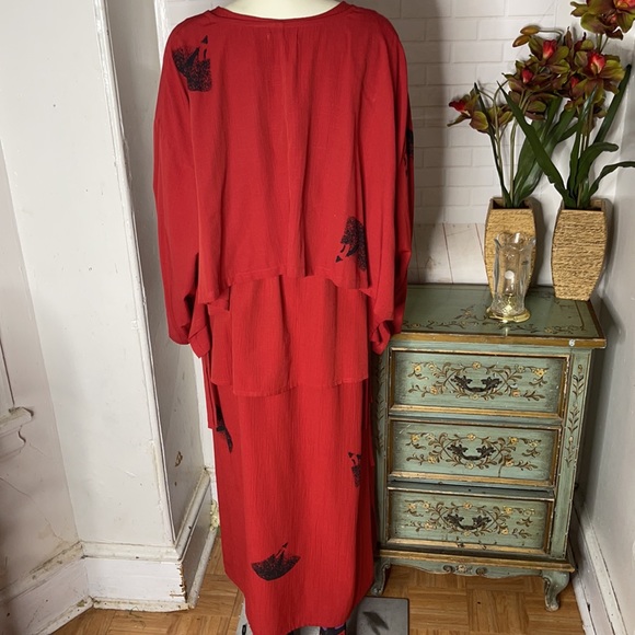 Vtg Jacques Ruc 2 piece Suit Dress - Picture 2 of 8